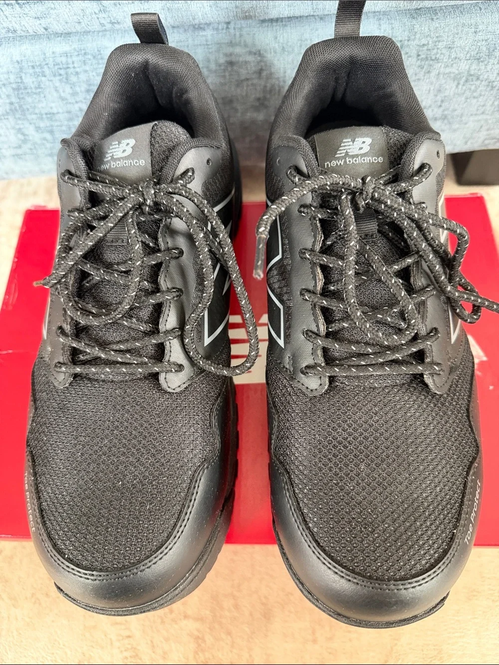 New Balance Men's Composite Toes Quickshift Black Work Shoes